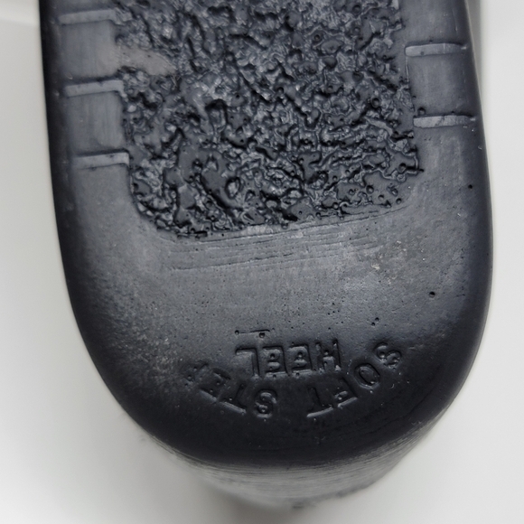 SAS Moc Toe Women's Size 9 Handsewn Black Leather Comfort Lace Up Walking Shoes - Picture 12 of 14